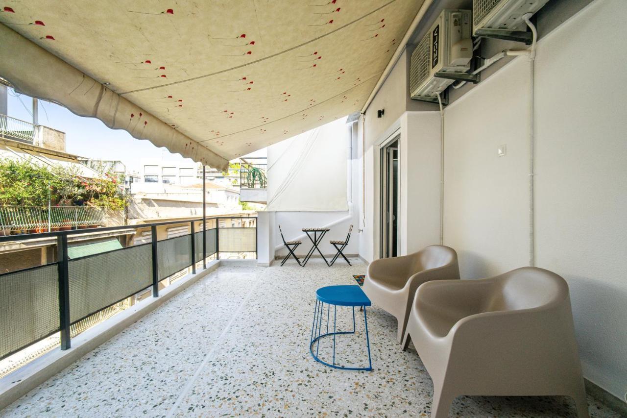 Majestic Flat With Huge Terrace In The City Center Афіни Екстер'єр фото