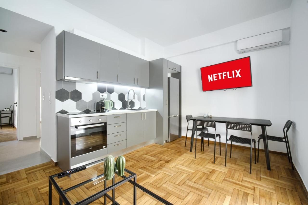 Majestic Flat With Huge Terrace In The City Center Афіни Екстер'єр фото